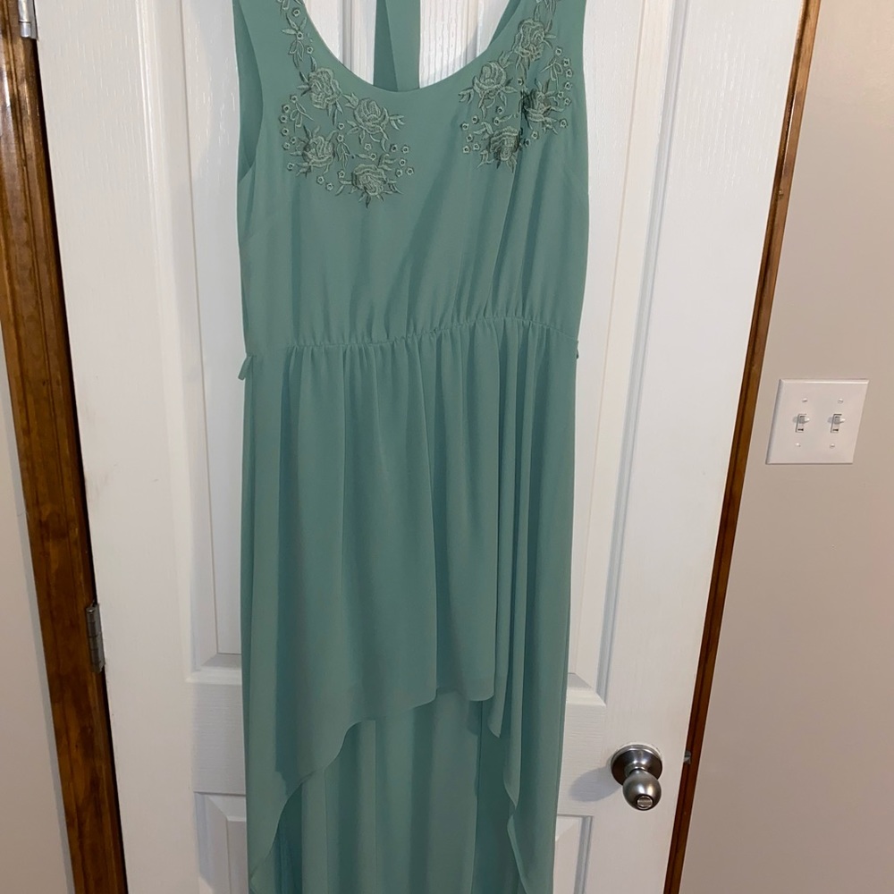 Forever 21 high low dress with belt